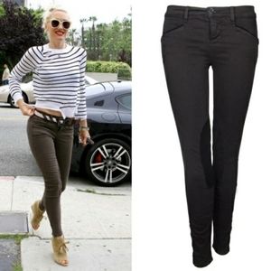 J Brand Jodhpur Equestrian Riding Jeans Gray Shark Skin 25